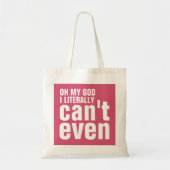 文字通りできないで下さい トートバッグ (正面)