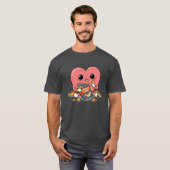 文字通りのスナック攻撃 Tシャツ (正面フル)