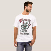 文字通りリトル・エンジェル Tシャツ (正面フル)