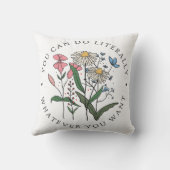 文字通り好きなように出来る クッション (裏面)