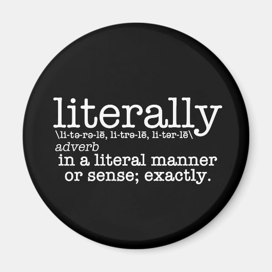 文字通り定義された英文法 マグネット (正面)