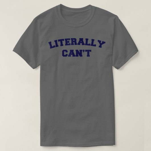 文字通り皮肉おもしろいな動機トレンディー Tシャツ (デザイン正面)