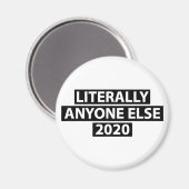 文字通り誰でも2020 マグネット (正面/裏面)