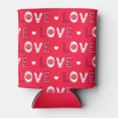 文字飾 缶クーラー (正面)