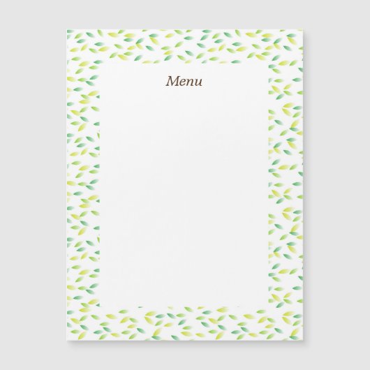 文字　カスタマイズ　リーフ      (正面)