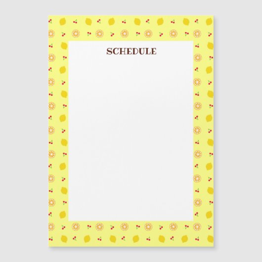 文字　カスタマイズ　レモン チェリー　     (正面)