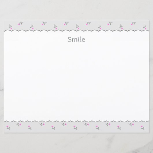 文字　カスタマイズ　野ばら　グレー    (正面)