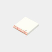 文字 カスタム いちご チェック オレンジ ポストイット (アングル)