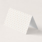 文字　カスタム　とんぼ（アイボリー）   名刺 (裏面)