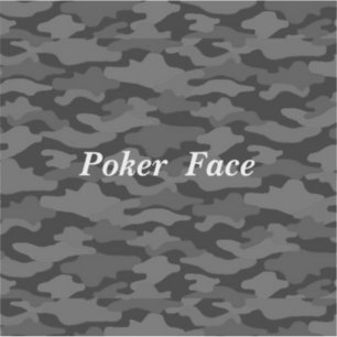 文字　カスタム　迷彩（ダーク）   シール