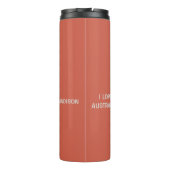 文字&ネームカスタムラブコアラ タンブラー (裏面)