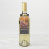 文字(ハート付き)おめでとう大事な行事 ボトルネックタグ (ボトル)