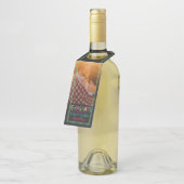 文字(ハート付き)おめでとう大事な行事 ボトルネックタグ (アングル)