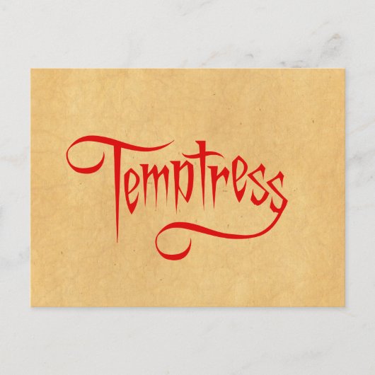 文字 ポストカード (正面)