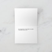 文字「モノグラムのY」ハッピーバースデー カード (内部)