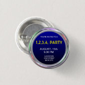 文字、ロゴまたはイメージのための銀色のボタン 缶バッジ (正面&裏面)