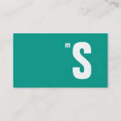 文字 名刺 (裏面)