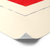 文字「航海のR」信号フラグ ポスター (角)