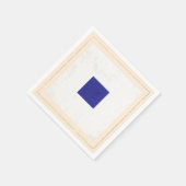 文字「航海のS」信号フラグ スタンダードカクテルナプキン (角)