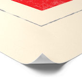 文字「航海のT」信号フラグ ポスター (角)