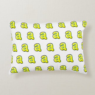 文字 "a" アクセントクッション