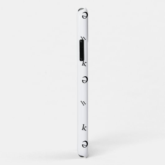 文字 Case-Mate iPhoneケース (裏面/右)