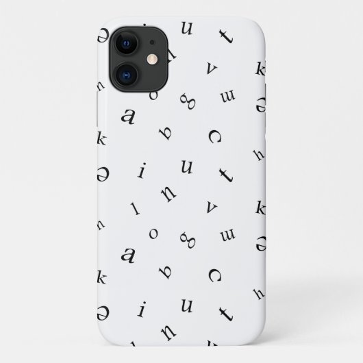 文字 Case-Mate iPhoneケース (裏面)
