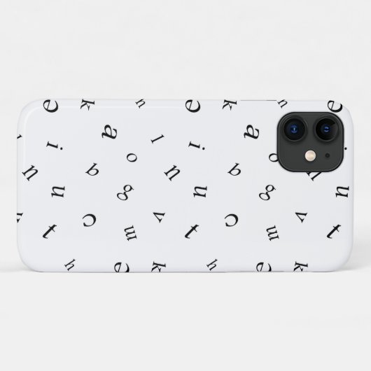 文字 Case-Mate iPhoneケース (裏面(横))