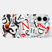 文字 Case-Mate iPhoneケース (裏面 (横))