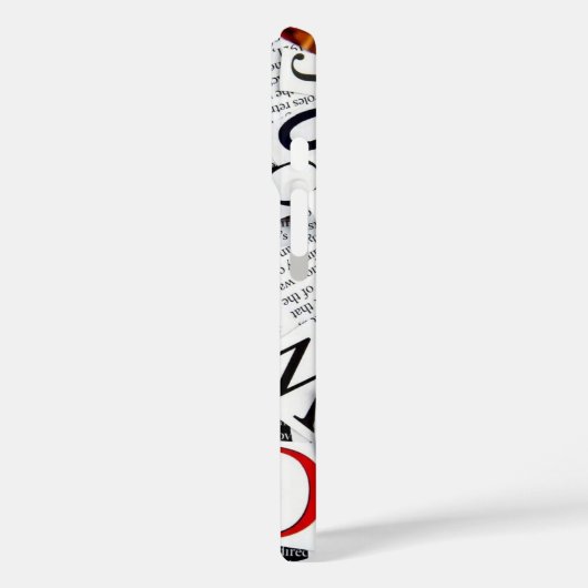 文字 Case-Mate iPhoneケース (裏面 / 左)