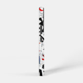 文字 SAMSUNG GALAXYケース (右側面)