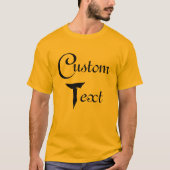 文字 Tシャツ (正面)