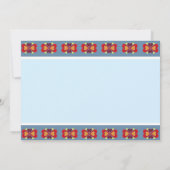 文字ABC招待状 招待状 (裏面)