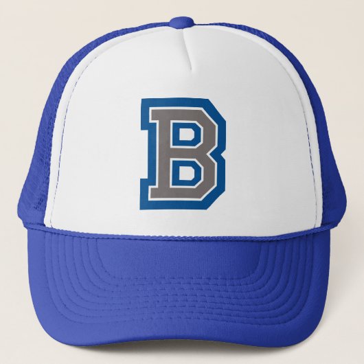 文字B キャップ (正面)