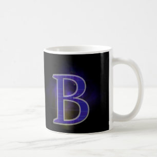 文字B コーヒーマグカップ
