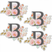 文字B シール (正面)