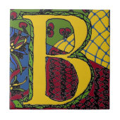 文字B タイル (正面)