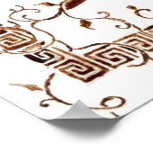 文字b ポスター (角)