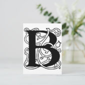 文字B ポストカード (スタンド正面)