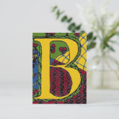 文字B ポストカード (スタンド正面)