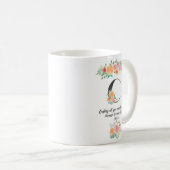 文字C、水彩聖書引用文マグ コーヒーマグカップ (正面右)