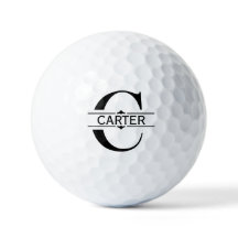 文字C | 黒い装飾用分割モノグラム