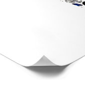 文字'CHAF' ポスター (角)