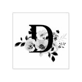文字D ラバースタンプ (インプリント)