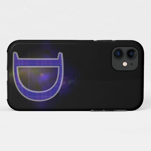 文字D Case-Mate iPhoneケース (裏面(横))