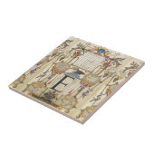 文字Eの作成ガイド タイル (側面)