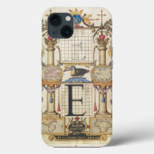 文字Eの作成ガイド Case-Mate iPhoneケース (裏面)