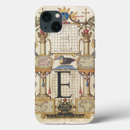 文字Eの作成ガイド Case-Mate iPhoneケース (裏面)