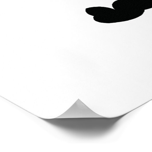 文字E ポスター (角)