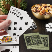 文字Fの最初の文字モノグラパーソナライズされたム トランプ (インサイチュ)